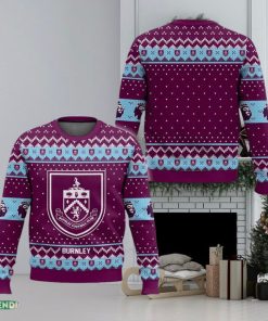 EPL Burnley Christmas Sweater New Fashion Gift For Men And Women Fans