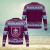 Djurgårdens IF Ugly Christmas Sweater Logo Custom Name Gift Fans