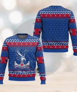 EPL Crystal Palace Christmas Sweater New Fashion Gift For Men And Women Fans