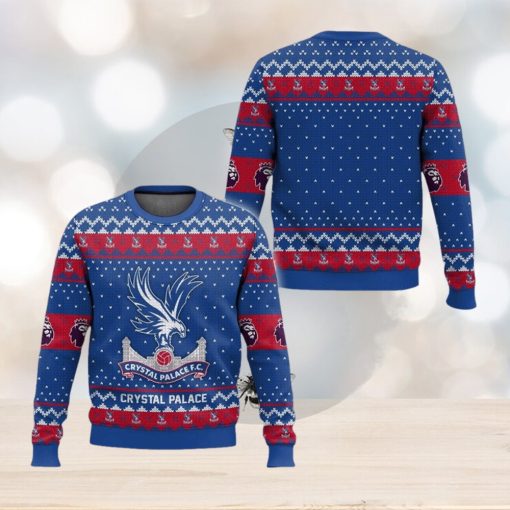 EPL Crystal Palace Christmas Sweater New Fashion Gift For Men And Women Fans