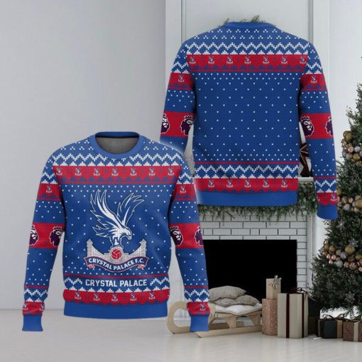 EPL Crystal Palace Christmas Sweater New Fashion Gift For Men And Women Fans