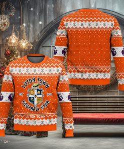 EPL Luton Town Christmas Sweater New Fashion Gift For Men And Women Fans