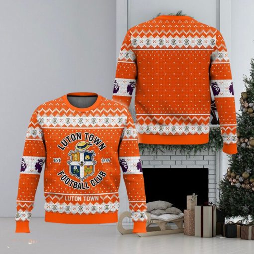 EPL Luton Town Christmas Sweater New Fashion Gift For Men And Women Fans