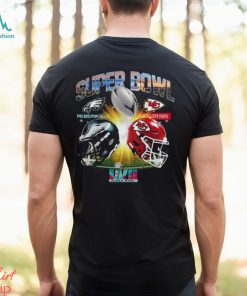 Eagles VS Kansas T Shirt, Super Bowl LVII T Shirt