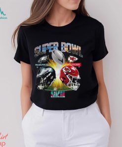 Eagles VS Kansas T Shirt, Super Bowl LVII T Shirt