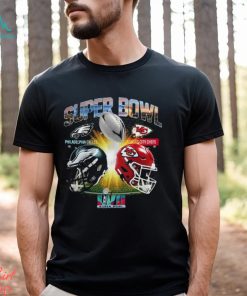 Eagles VS Kansas T Shirt, Super Bowl LVII T Shirt
