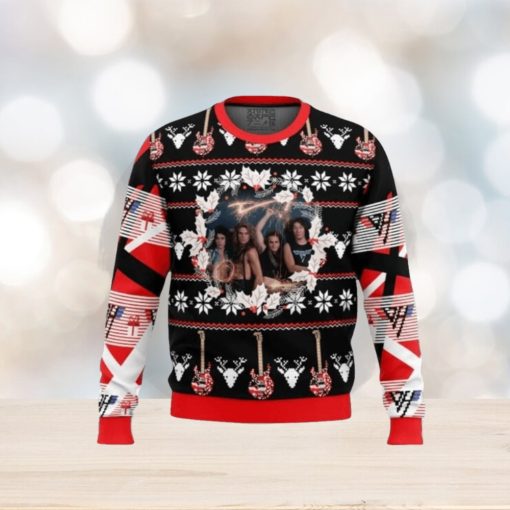 Eddie Van Halen Ugly Christmas Sweaters For Men And Women