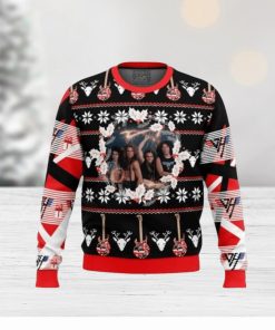 Eddie Van Halen Ugly Christmas Sweaters For Men And Women