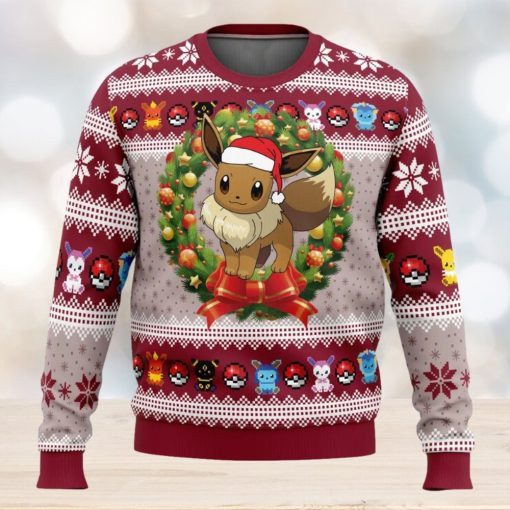 Eevee Christmas Pokemon Ugly Christmas Sweater