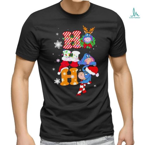 Eeyore Ho Ho Ho Christmas lights shirt