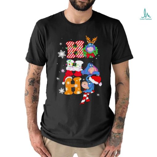 Eeyore Ho Ho Ho Christmas lights shirt