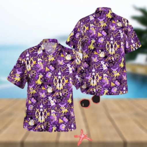 Electricity System Pokemon Tropical Hawaiian Shirt For Men And Women