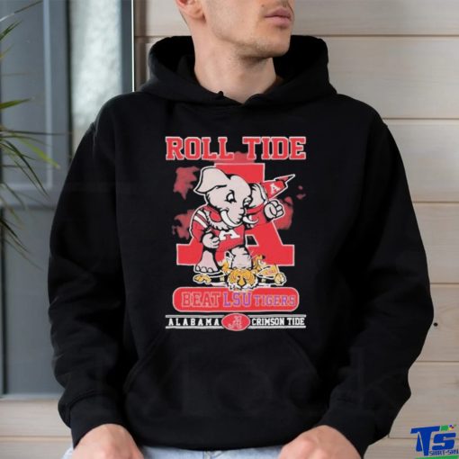 Elephant Roll Tide Beat LSU Tigers 2023 Shirt