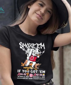 Elephant Roll Tide Smoke ‘Em If You Got ‘Em 34 20 vs 42 28 Shirt, hoodie, sweater, long sleeve and tank top Elephant Roll Tide Smoke ‘Em If You Got ‘Em 34 20 vs 42 28 Shirt