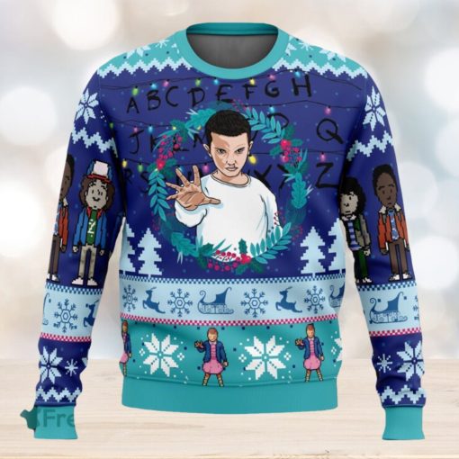 Eleven Stranger Things Ugly Christmas Sweaters 3D Super Hot