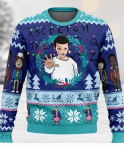 Eleven Stranger Things Ugly Christmas Sweaters 3D Super Hot