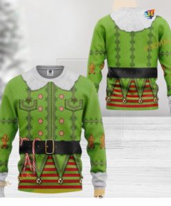 Elf Christmas Funniest Ugly Sweater, Creative Gift for Friends & Family