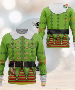 Elf Christmas Funniest Ugly Sweater, Creative Gift for Friends & Family