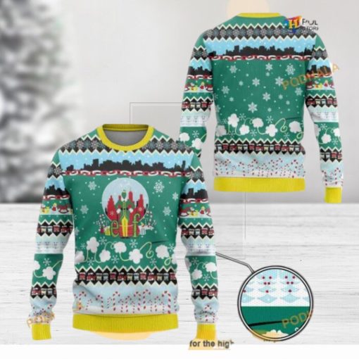 Elf Movie Funny Xmas Sweater, Funniest Ugly Christmas Buddy Hobbs Design