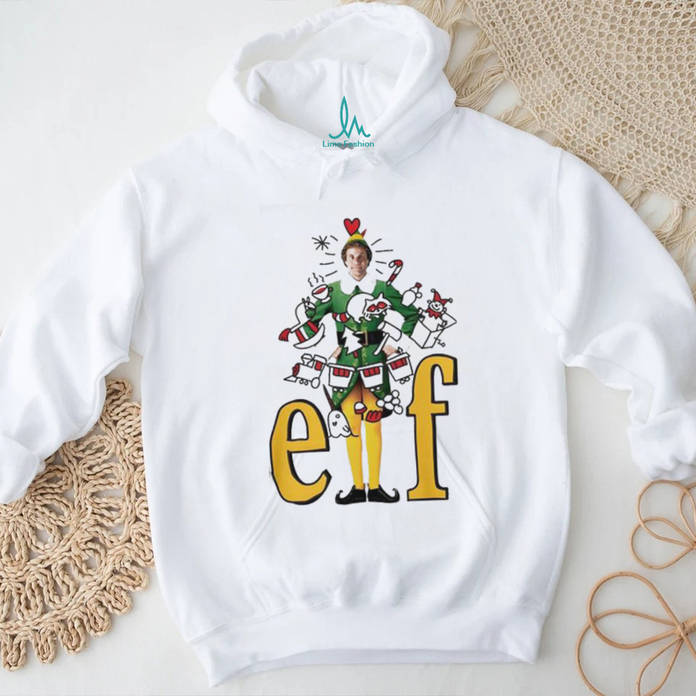 Elf Sketch Christmas T Shirt Elf Sketch Christmas T Shirt