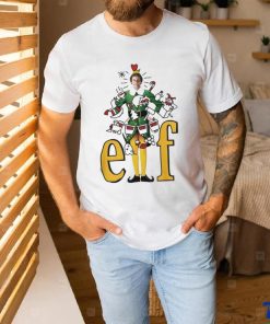 Elf Sketch Christmas T Shirt