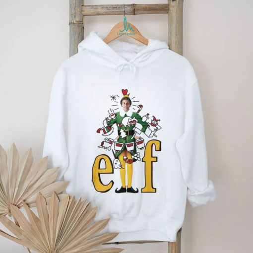 Elf Sketch Christmas T Shirt