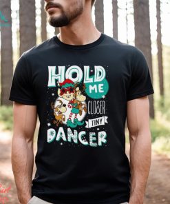 Elf and reindeer hold me closer Tiny Dancer Christmas tee shirt