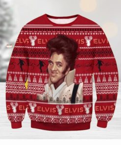 Elvis Christmas Ugly Sweater V2 Gift For Men And Women