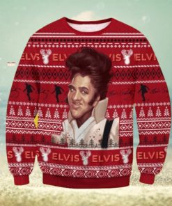 Elvis Christmas Ugly Sweater V2 Gift For Men And Women