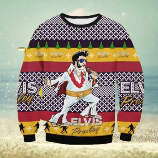 Elvis Fatley Meme Christmas Christmas Ugly Sweater Gift For Men And Women