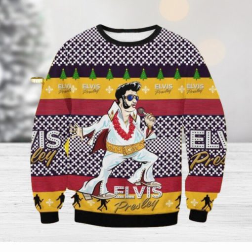 Elvis Fatley Meme Christmas Christmas Ugly Sweater Gift For Men And Women