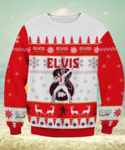 Elvis Presley Christmas Ugly Sweater V1 Gift For Men And Women