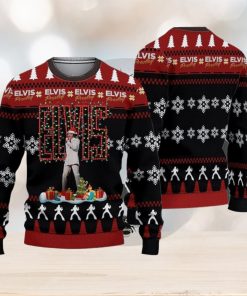 Elvis Presley Christmas Without You 2022 Ugly Christmas Sweater