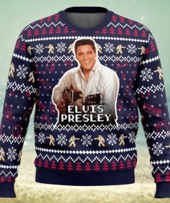 Elvis Presley Ugly Christmas Sweater