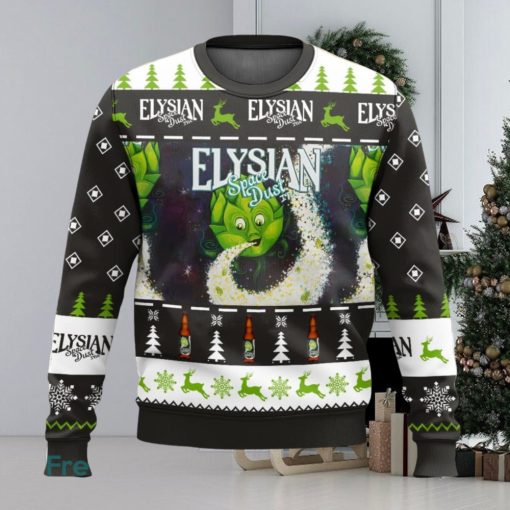 Elysian Space Dust All Over Printed Ugly Christmas Sweater 2023 Christmas Gift Ideas Holiday Gift