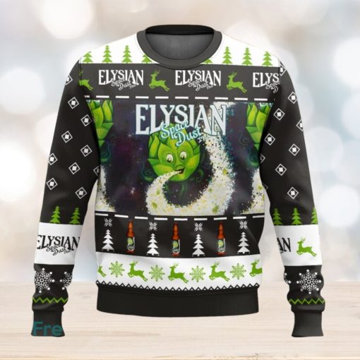 Elysian Space Dust All Over Printed Ugly Christmas Sweater 2023 Christmas Gift Ideas Holiday Gift