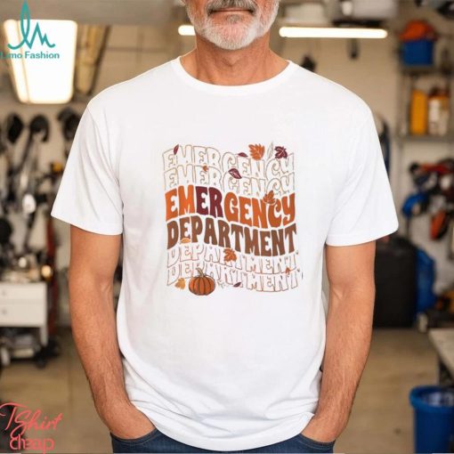 Emergency Department Thanksgiving Sweatshirt, Nurse Fall Shirt