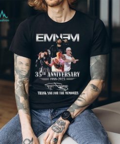 Eminem 35th Anniversary 1988 – 2023 Thank You For The Memories T Shirt – Limited Edition