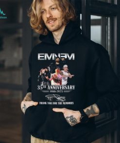 Eminem 35th Anniversary 1988 – 2023 Thank You For The Memories T Shirt – Limited Edition