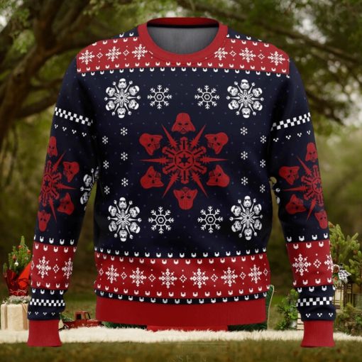 Empire Snowflakes Star Wars Ugly Christmas Sweater