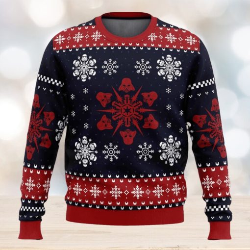 Empire Snowflakes Star Wars Ugly Christmas Sweater