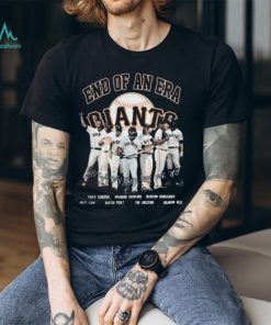 End Of An Era San Francisco Giants Signatures Unisex T Shirt