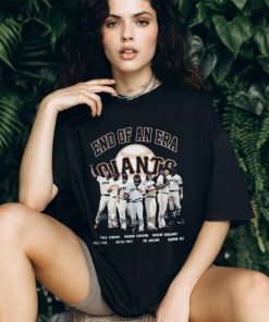 End Of An Era San Francisco Giants Signatures Unisex T Shirt