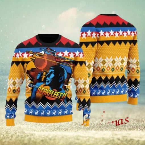 Enlist In Starfleet!! Christmas Sweater Gift For Men And Women