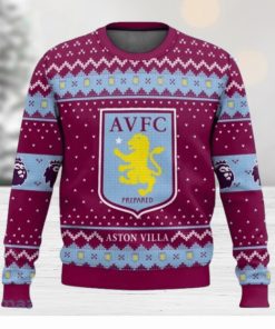 Epl Aston Villa Christmas Ugly Sweater Gift For Men And Women