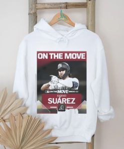Eugenio Suarez on the move Geico shirt