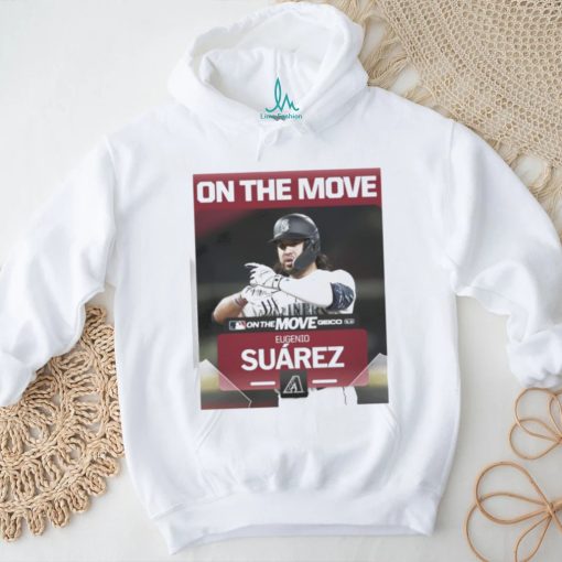 Eugenio Suarez on the move Geico shirt