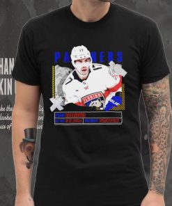 Evan Rodrigues number 17 Florida Panthers ice hockey player pose paper gift shirt