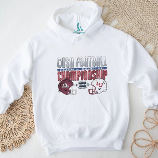 Event 1 2023 Conference USA Cusa Football Championship New Mexico State Aggies Vs Liberty Flames December 1 Helmet T shirt