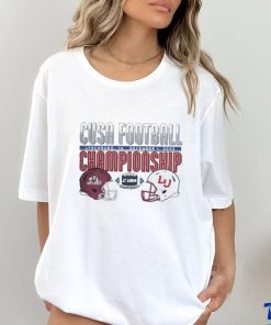 Event 1 2023 Conference USA Cusa Football Championship New Mexico State Aggies Vs Liberty Flames December 1 Helmet T shirt